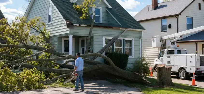 Storm damage restoration in Franklin, TN by Casey Water Damage Restoration