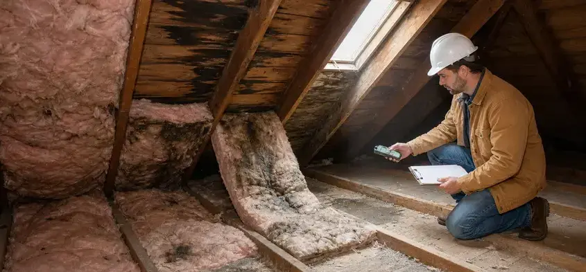 Attic water damage in Franklin, TN by Casey Water Damage Restoration