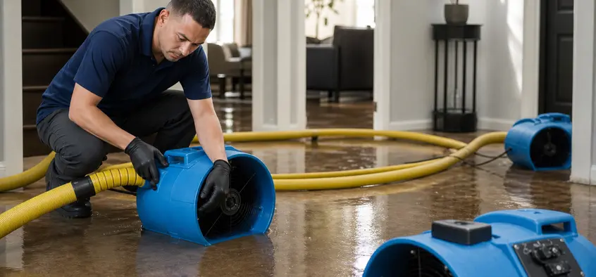 Burst pipe cleanup in Franklin, TN by Casey Water Damage Restoration